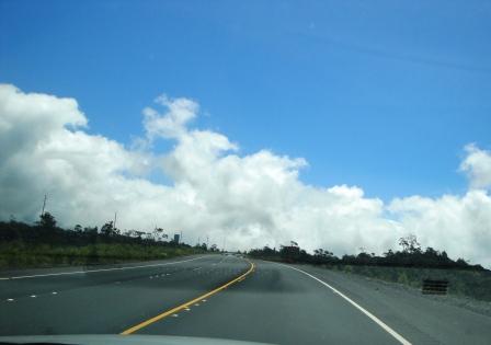 Saddle road West side